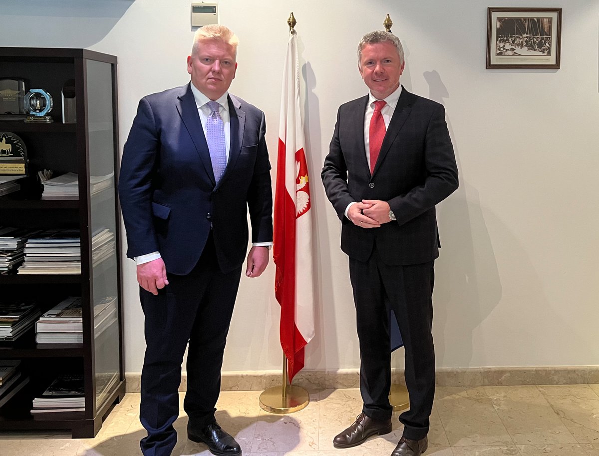 Efigence meeting in Riyadh with Sir <a href="/RobertRostek/">Robert Rostek</a>, the Polish Ambassador in the Kingdom of Saudi Arabia (<a href="/PLinSaudiArabia/">PL in Saudi Arabia</a>). We are building our presence in the Middle East region.