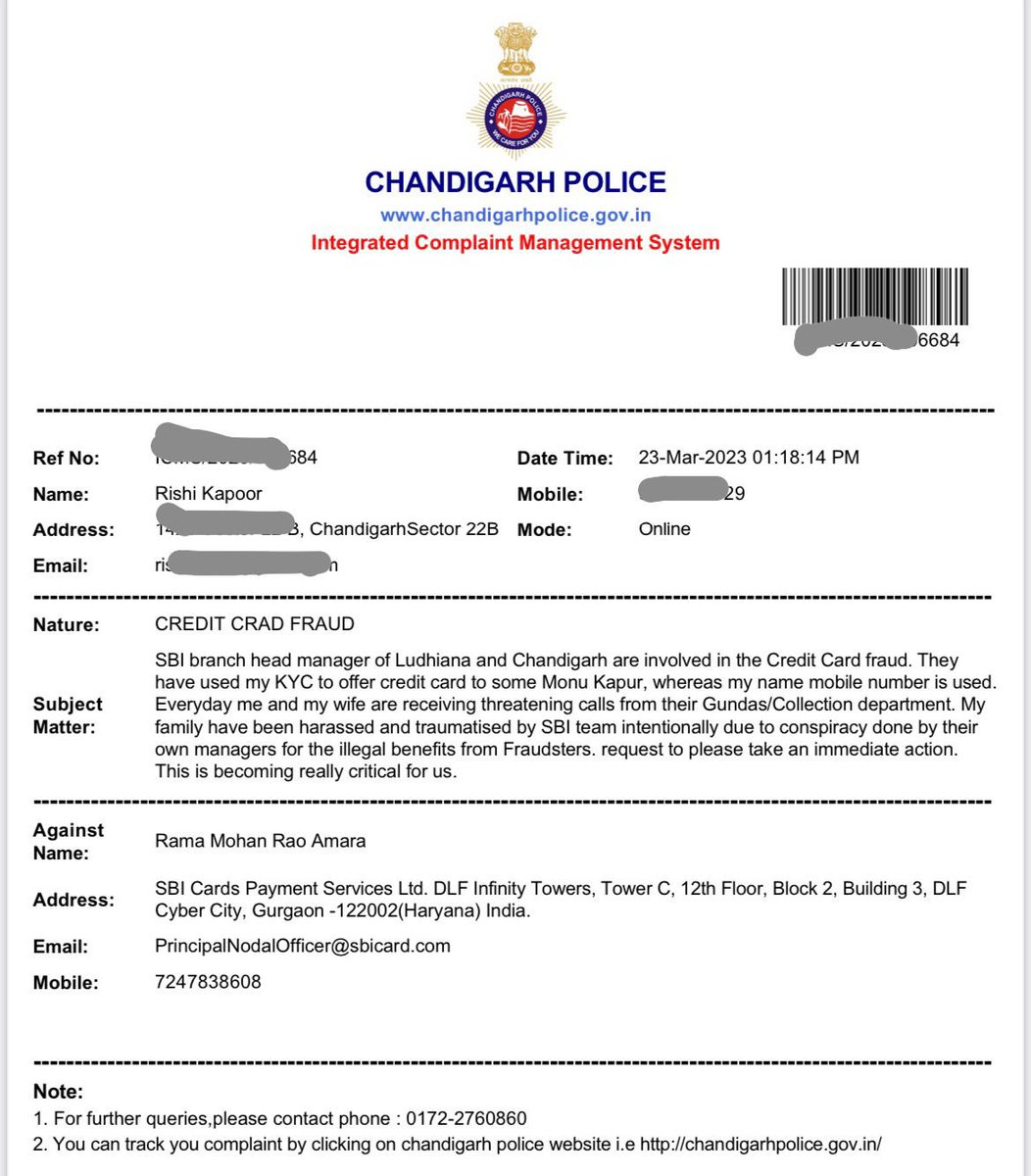 RK_MTB's tweet photo. @arm_rao @SBICard_Connect Hope administration will take necessary action soon against you fraudsters. https://t.co/TyczPiOvB2