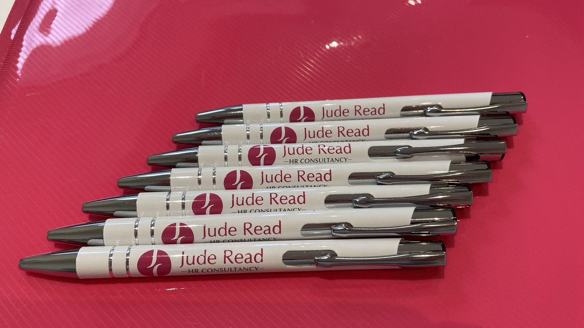 Look at these beauties!

We love our pink branding, chosen because we could. 

What do you think? 

#HR