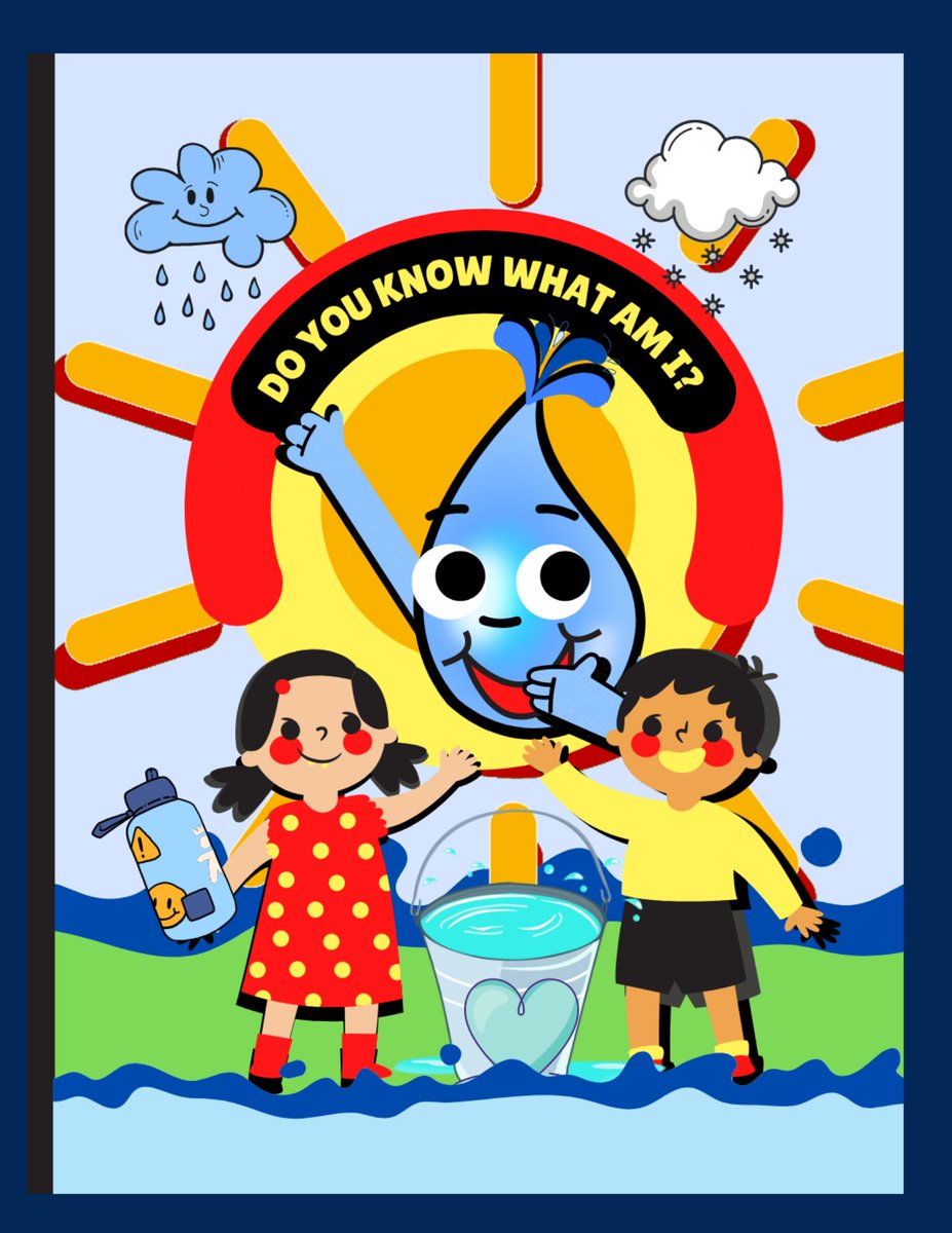 Do you know what am I?:Educating children about water conservation
a.co/d/33EhufX
#WaterConservation #EnvironmentalEducation #FutureLeaders #ChildrensEducation #SustainableLiving #SaveWater #ConservationMatters #EcoFriendly #ClimateAction #Sustainability