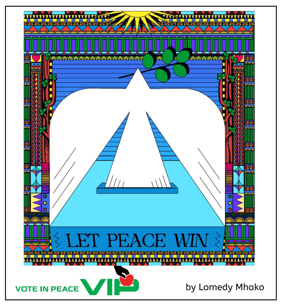 #VoteInPeace