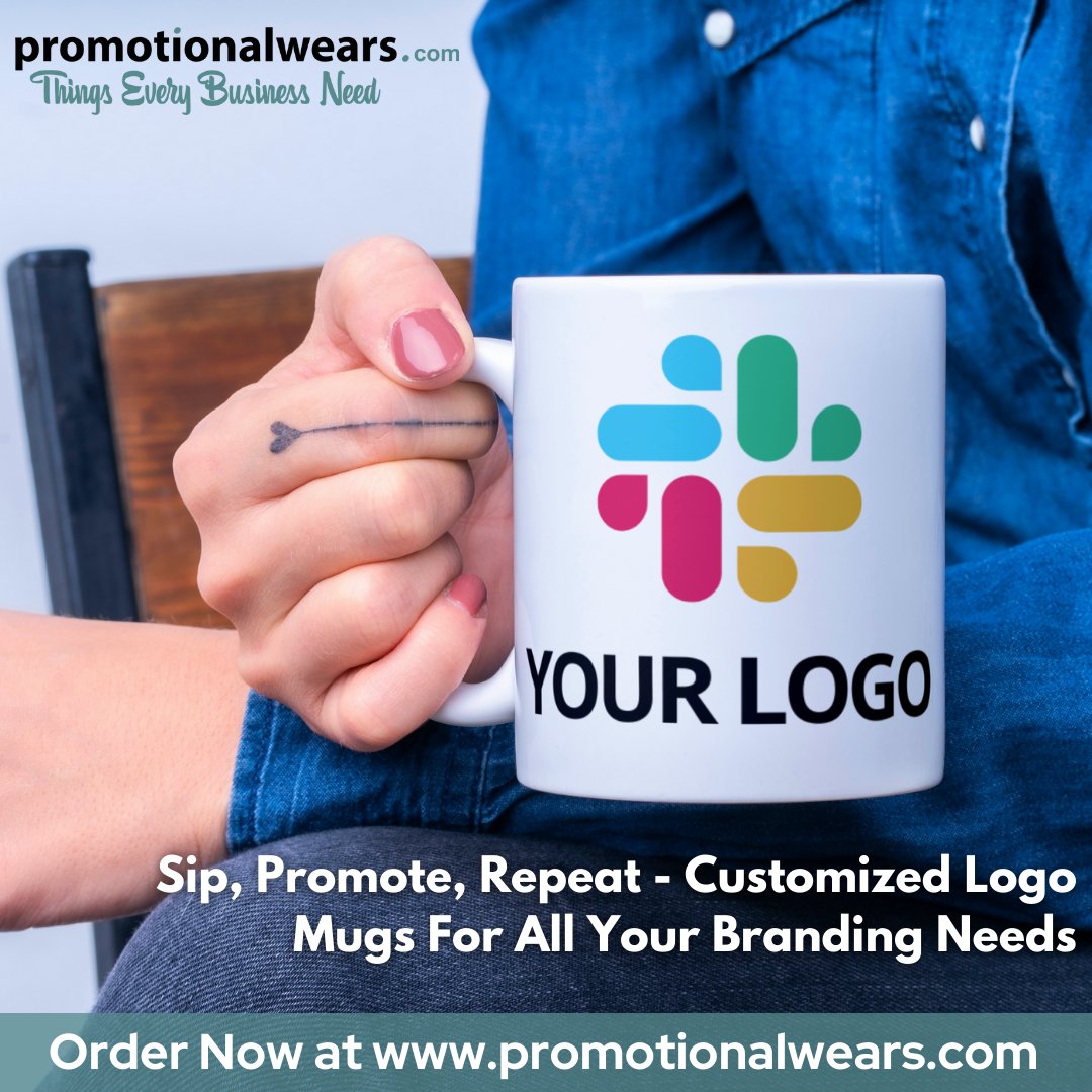 promo_wears's tweet image. Start your day with a smile and a sip of coffee in a customized logo mug from Promotionalwears! ☕🎉 
Boost team spirit or impress your clients with logo mugs - the perfect promotional gift. 🎁
Visit: rb.gy/z5kwc1
#logomugs #mugprinting