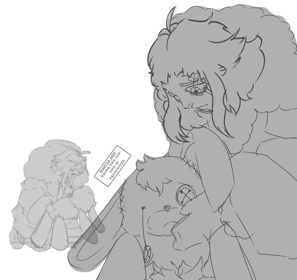GrumpyNestea's tweet photo. Ron and Mr.Rabbit #fyp #fypシ #fypage #art #artist #artgallery #artistontwittter #artistontwitter #artoftwitter #artwork #artworks #artwork🎨 #oc #ocdrawing #ocart #ocartwork #forse303 #forse303oc #originalcharacter https://t.co/qkLWDMLW3A