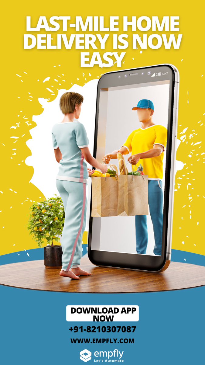 Empfly1's tweet photo. "Eliminate delivery delays with our AI-driven Fieldforce Monitor app! Stay on top of last-mile logistics and keep customers happy with on-time deliveries. Download now and streamline your delivery process!" 
Book Free Demo: https://t.co/KT9XD14tvk  

#lastmiledelivery https://t.co/1LsxE1SgTA