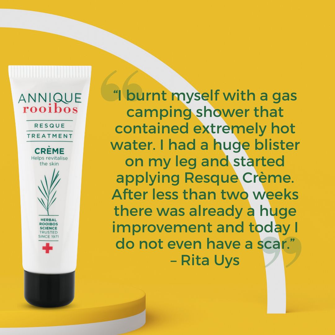 Looking for the ultimate saviour for skin emergencies?🆘 Look no further than 𝐑𝐞𝐬𝐪𝐮𝐞 𝐂𝐫𝐞̀𝐦𝐞! 👏 We have many amazing testimonials from our customers! Share your own experience with us in the comments below. 

#Annique #Rooibos #Testimonials #Skincare #ThrowbackThursday