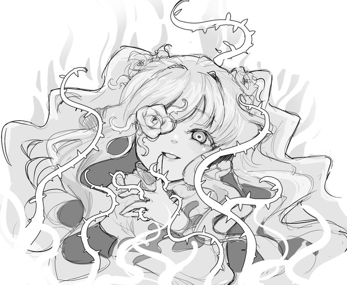 最近全然絵を描けてなかったのでリハビリ
ローゼンメイデンを読みました 