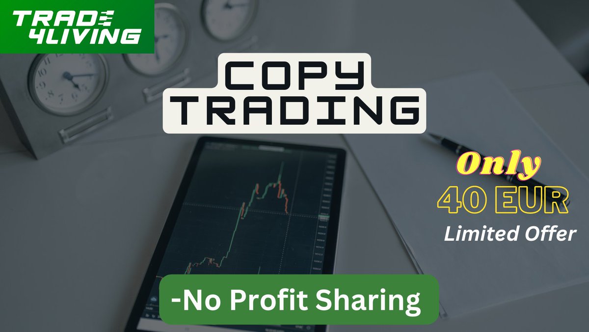 Trade4livingL's tweet photo. 💥HIGHLIGHTS🔥
1. Easy to Connect dashboard 
2. You set your Risk Parameters (We offer Support)
3. All Brokers Accepted (Special Discounts for using our Partners)
4. You Choose a Strategy(Master) to Copy
5. You keep ALL your PROFIT.💦  
Links 👇👇@ the Comment section https://t.co/R85OBL4Yc5