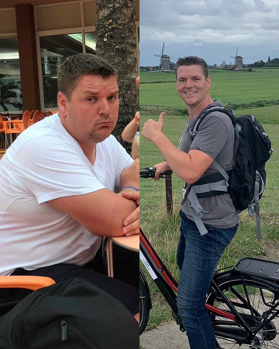 SlimmingWorld's tweet photo. After losing a fantastic 4st 2.5lbs, Jim discovered a love for running and can now enjoy activities with his kids too 🤗🤸‍♂️! He’s joining the rest of our #SWTeam2023 to run the #LondonMarathon2023 and is proud to be raising money for @AlzResearchUK 🔗: https://t.co/sYJtAZkLum https://t.co/ZNfTcPgihN