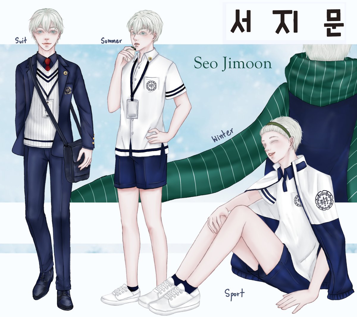 HSW_Jimoon's tweet photo. #HSWCommu

“สวัสดี มานั่งด้วยกันสิ วิวตรงนี้สวยดีนะ น่าวาดรูปดีจัง”
“ดินเลอะหน้าหรอ? ฮ่าฮ่า ปลูกต้นไม้เพลินจนเลอะเลยเรา”

서지문 | Seo Jimoon | ซอจีมุน
ห้องเรียนอัยการ | ชั้นปีที่ 2 | 175 - 66

Doc. https://t.co/NozRkXnGi5
(สนใจบวก/โรล/โค DM มาได้เสมอเลยค่ะ) https://t.co/Ske1EKkdmH