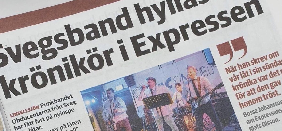 Obducenterna - Logpunkarna från Linsellsjön tweet media