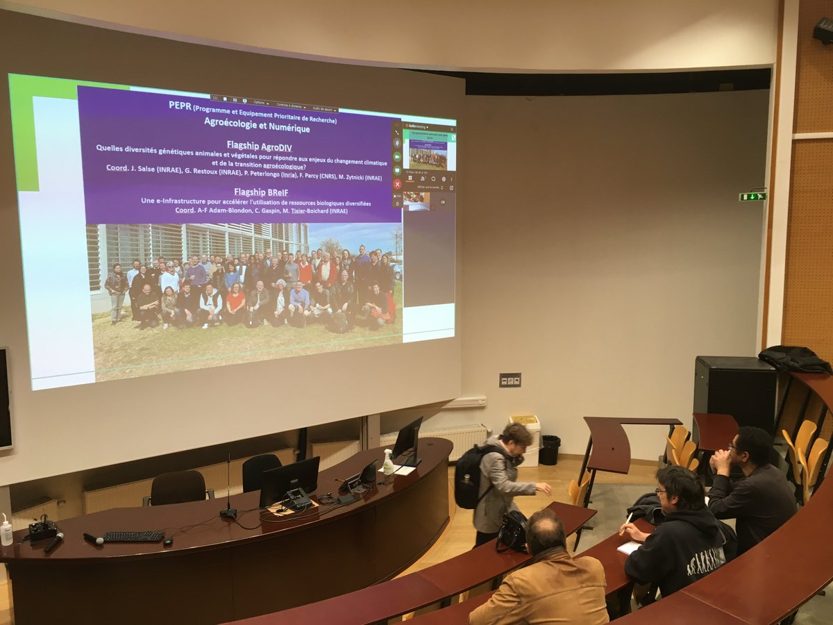 EPGV_INRAE's tweet photo. Kick-off meeting of the PEPR AgroDiv &amp; BREiF - day 2 - another day of fruitful discussions and planning !! https://t.co/A4rFeZVJOZ