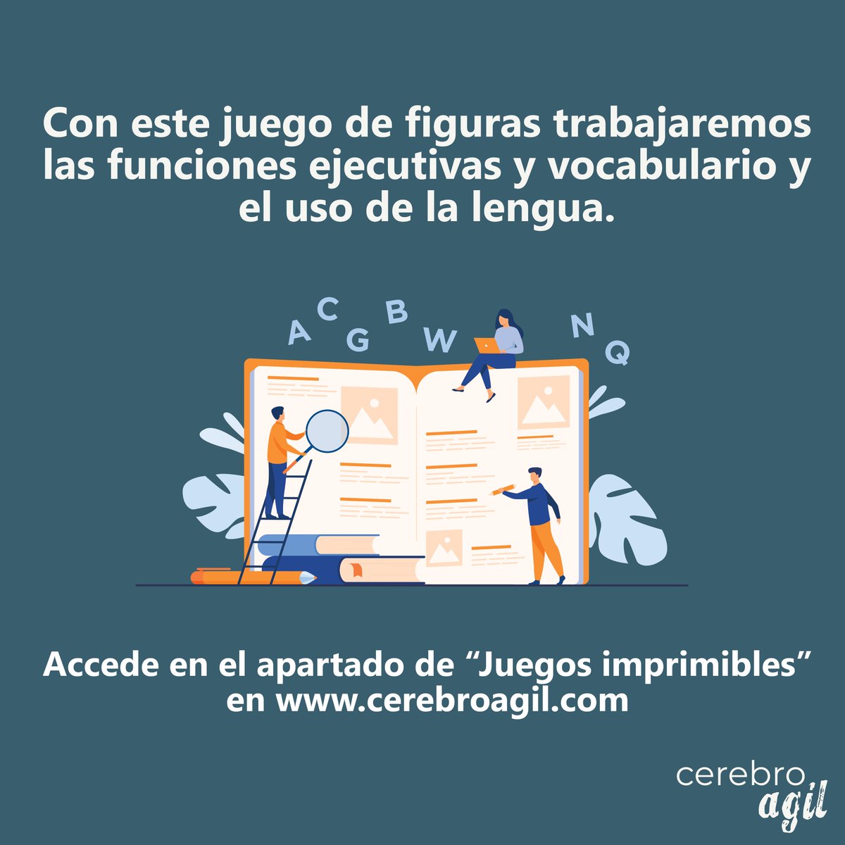La ortografía es el conjunto de reglas y convenciones que rigen el sistema de escritura habitual establecido para una lengua estándar.
Objetivos: con este juego de figuras trabajaremos, las funciones ejecutivas y vocabulario y uso de la lengua.

Imprime y completa los ejercicios.