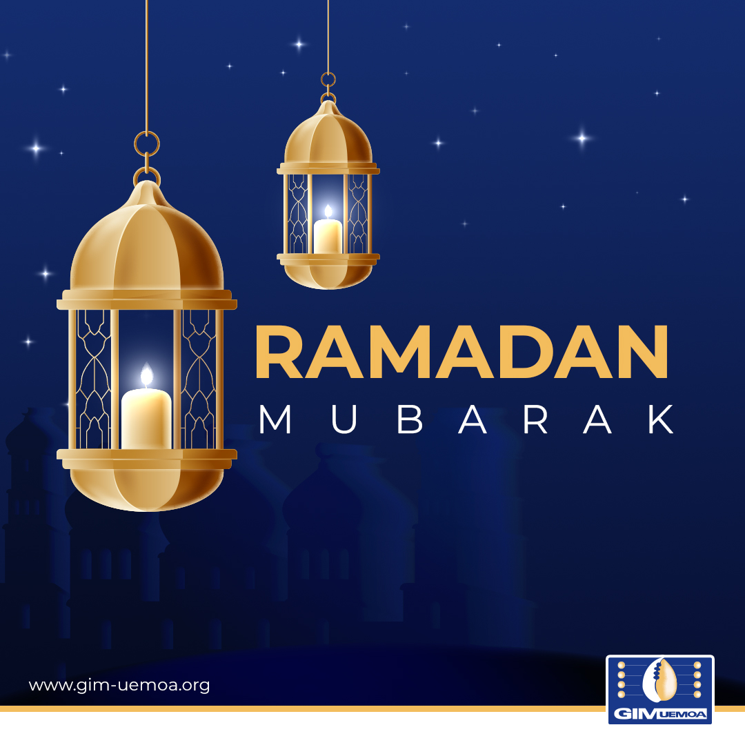 gimuemoa's tweet photo. GIM-UEMOA VOUS SOUHAITE UN EXCELLENT RAMADAN 2023
 
Que ce mois béni soit rempli de générosité, de partage mais aussi de courage.
 
Bon ramadan à  tous les musulmans
 
#GIMUEMOA
#ramadan2023 https://t.co/65CZnhFLcm