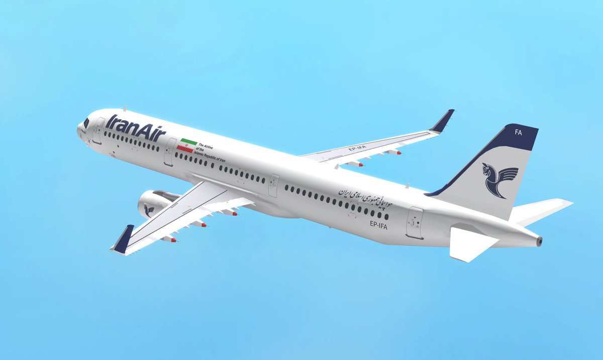 Wings and engines done now - Airbus A321-211SL (WIP) for <a href="/iranairroblox/">IranAir ROBLOX</a> 

IranAir ROBLOX's discord server: discord.gg/aDYbkMu2mz

<a href="/ROBLOX/">Roblox</a> #ROBLOX #ROBLOXDev