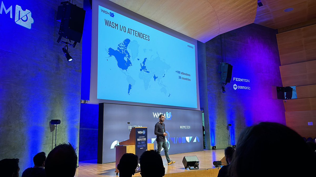Sergi kicking off <a href="/wasm_io/">Wasm I/O</a> :)
