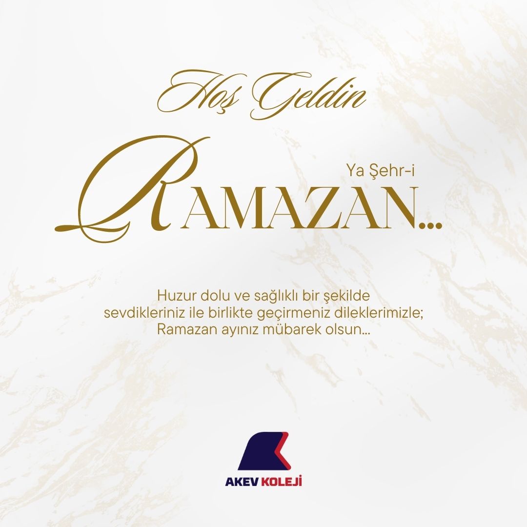 akevkolej's tweet photo. Ramazan ayının size huzur, mutluluk ve bereket getirmesi temennisiyle.

#akevkoleji #ramazanayı #ramadanmubarak #11AyinSultanıRamazan https://t.co/2CWwptBacb