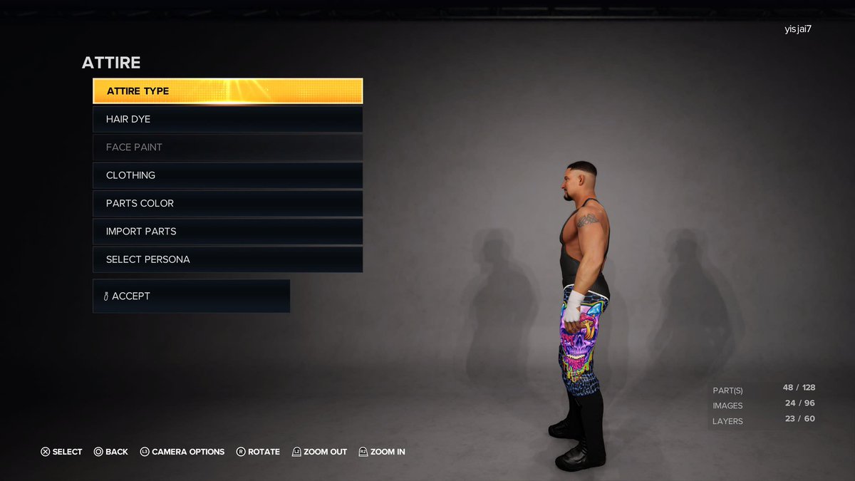king_yiz's tweet photo. @bronbreakkerwwe Stand and Deliver Gear idea 🤔 https://t.co/QZ6SobOJG7