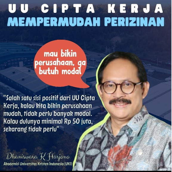 suarakeadilan88's tweet photo. UU Cipta Kerja mempermudah perizinan
#PerppuCiptaKerja #PeraturanPemerintah #IklimInvestasi #TenagaKerja #StabilitasEkonomi #ResesiGlobal #CiptakerSejahterakanRakyat #CiptakerMembangunIndonesia https://t.co/1iNu8IeyBK