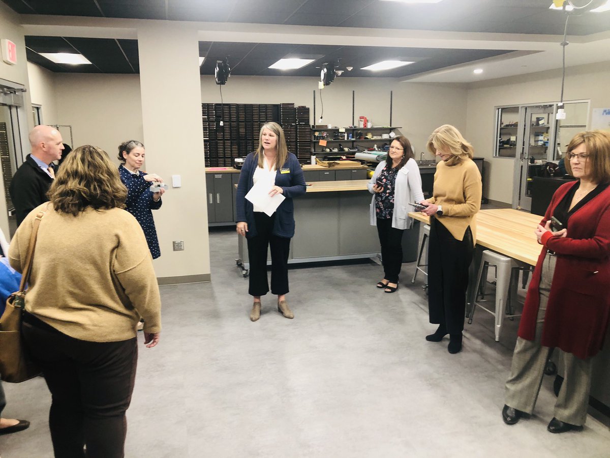 Loved having the NW Region curriculum directors hold their monthly NWRESA meeting in the <a href="/AppstateRCOE/">AppState RCOE</a> this week! We heard from <a href="/KimberlyKmoney/">Dr. Kimberly Money</a> about the MSA program &amp; engaged in tours and activities in the <a href="/AppState_MSEC/">MSEC</a> &amp; App’s Instructional Materials Center! <a href="/AnnaLankford/">Anna Lankford</a>