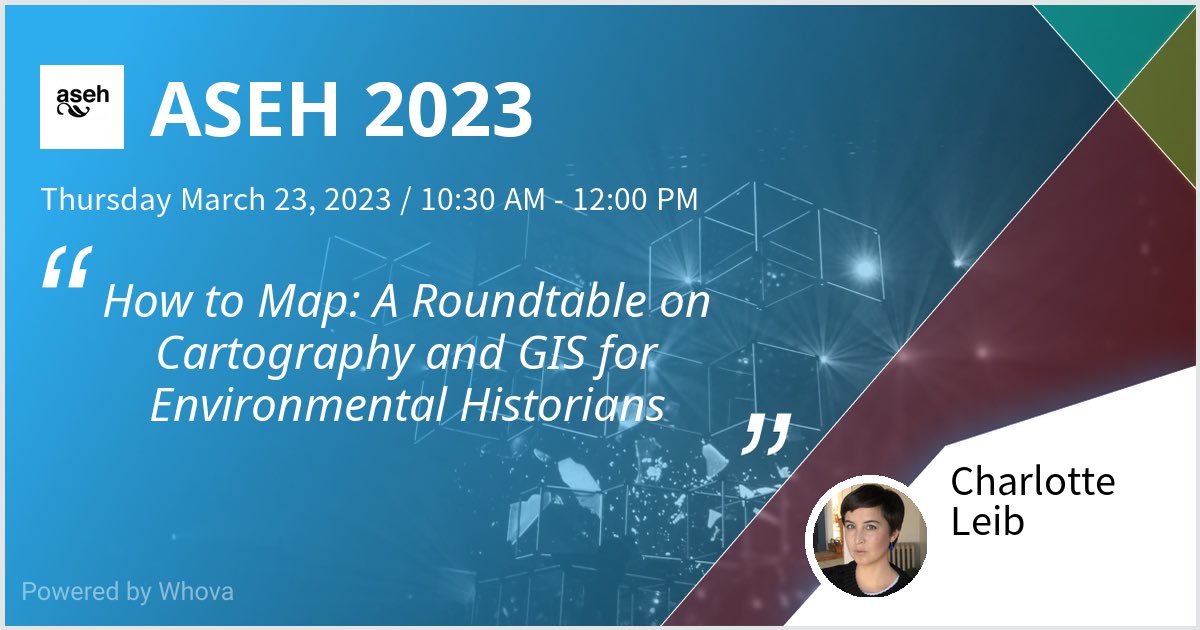 At #ASEH2023? Consider joining for our Thu. 10:30am roundtable on mapping approaches for environmental historians!

I’ll be sharing some methods for mapping lively landscapes, including using digitized herbaria specimen data to track changes in coastal #envs over the medium durée