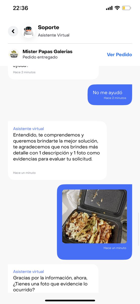 JaiderVelasco's tweet photo. @RappiColombia es una mierda este servicio aparte son unas ratas no es primer ves qué pasa que llega todo diferente, no regresan el dinero , el@producto no llega o llega diferente SON LO PEOR https://t.co/q2PNo0vZ6u