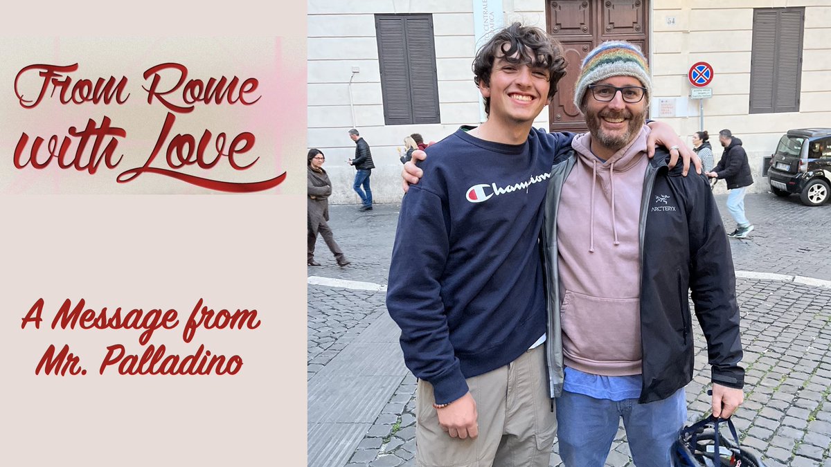 Join us on Thursday’s Panther Morning News for a very special message from Rome! The show starts at 9:01 am on the Saint Mary’s YouTube channel.