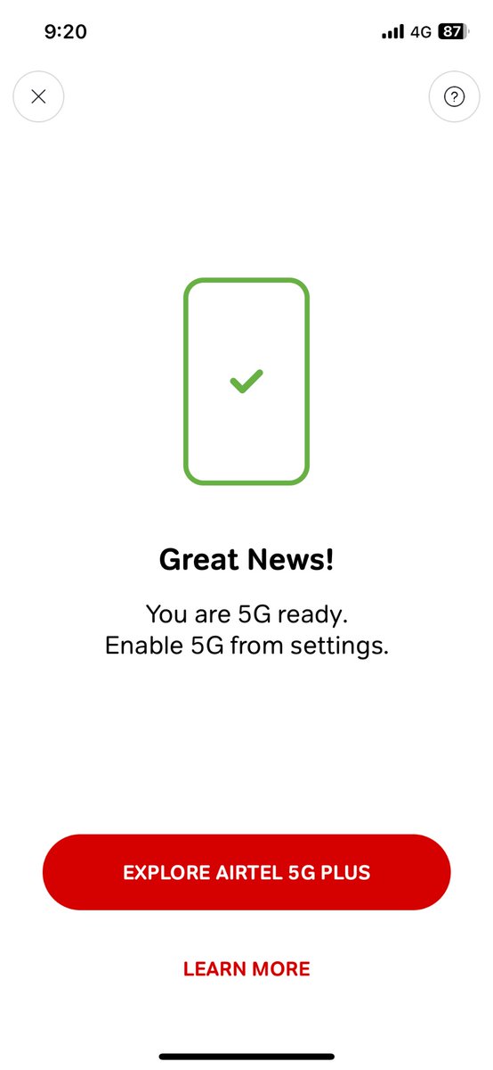 junior_chako's tweet photo. even after complaining multuple times, not getting proper resolution. Claimed 5G from AirTel Thanks app, enabled 5G settings, not able to use 5G at all. What is the meaning of porting to AirTel if the 5G network does not work ?

@airtelindia @Airtel_Presence https://t.co/I7OnWuARXx