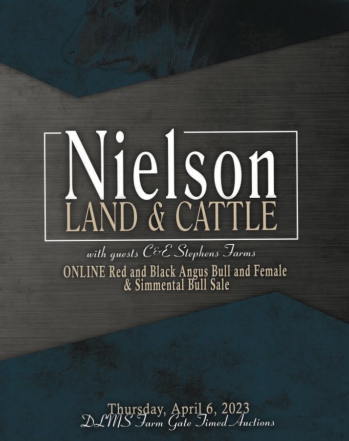 Catalogue is now online on DLMS for your viewing. Please join us for an open house and view all the bulls Thursday, April 6th and enjoy some food and refreshments #red&amp;black #angus #simmental