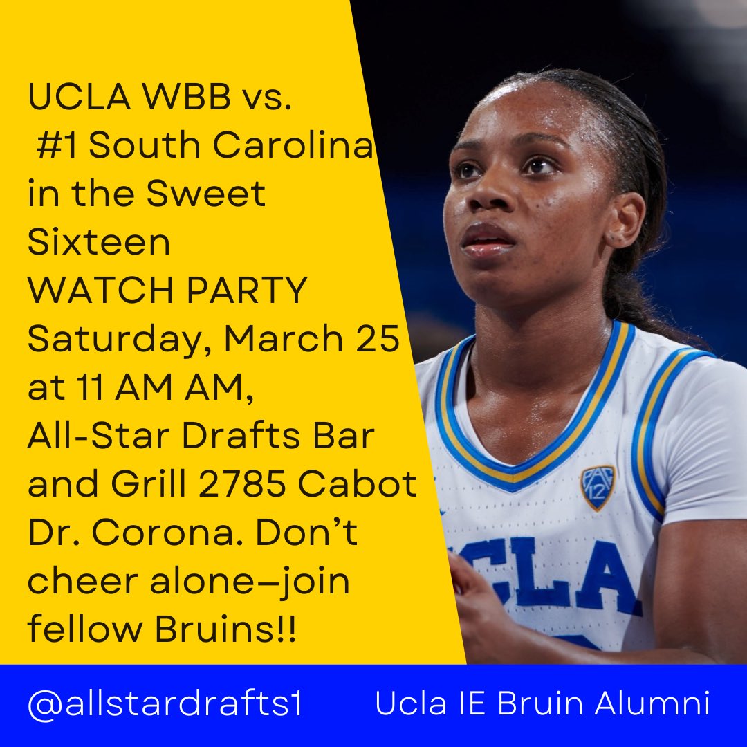 Join us Saturday March 25 at 11 to celebrate our IE players in the Sweet Sixteen @CharismaOsborne @LondynnThaCutie