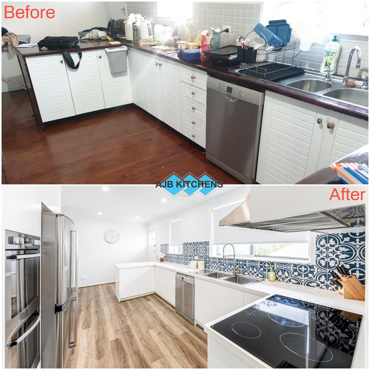 ajbkitchens's tweet photo. Magical Transformation  #renovation #renovationproject #kitchencabinets #kitchendesign #kitchens #kitchensofinstagram #kitchen #kitchenrenovation #kitchenreno #modernkitchendesign #KitchenIslandDesign #sydneykitchen #sydney #kitcheninspiration #kitcheninspo #kitchengoals https://t.co/YIuD86A3HX