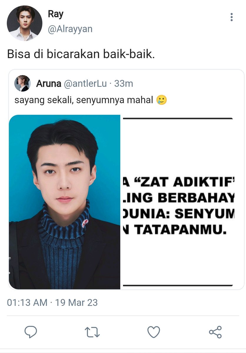 odult_deer's tweet photo. Hanya oneshot kecerobohan Aruna, guru Ge0grafi yang seperti magma, mudah marah mengenai Rayyan, guru Sos¡Ologi yang anti sosial.

Satu tweet yang menghancurkan image Aruna ☝️😆

#hunhan https://t.co/fYnz3pYwzD