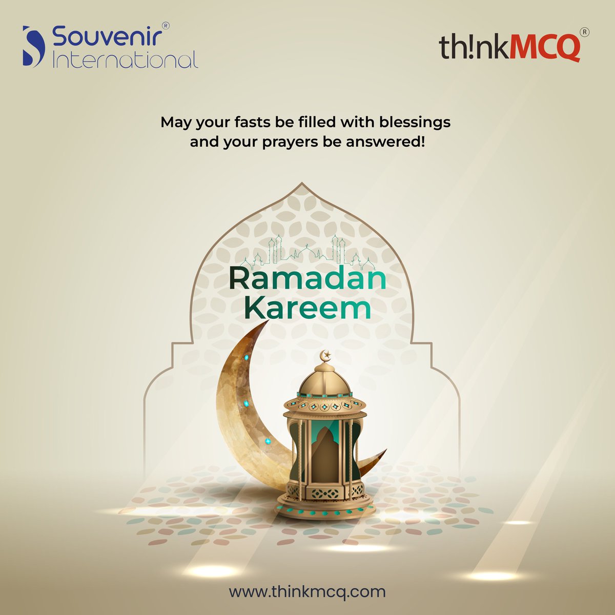 Wishing you a Ramadan filled with peace, love, and joy!
#souvenirintl #thinkmcq #uaejobs #medicaljobsuae #doctorsjobs #uaejobs #healthcarejobsuae  #MCQguide #MCQDatabank #gulfmedicalcouncilexam #prometricstudymaterial #prometricexam #DHA #MOH #HAAD #QCHP #OMSB #RamadanKareem