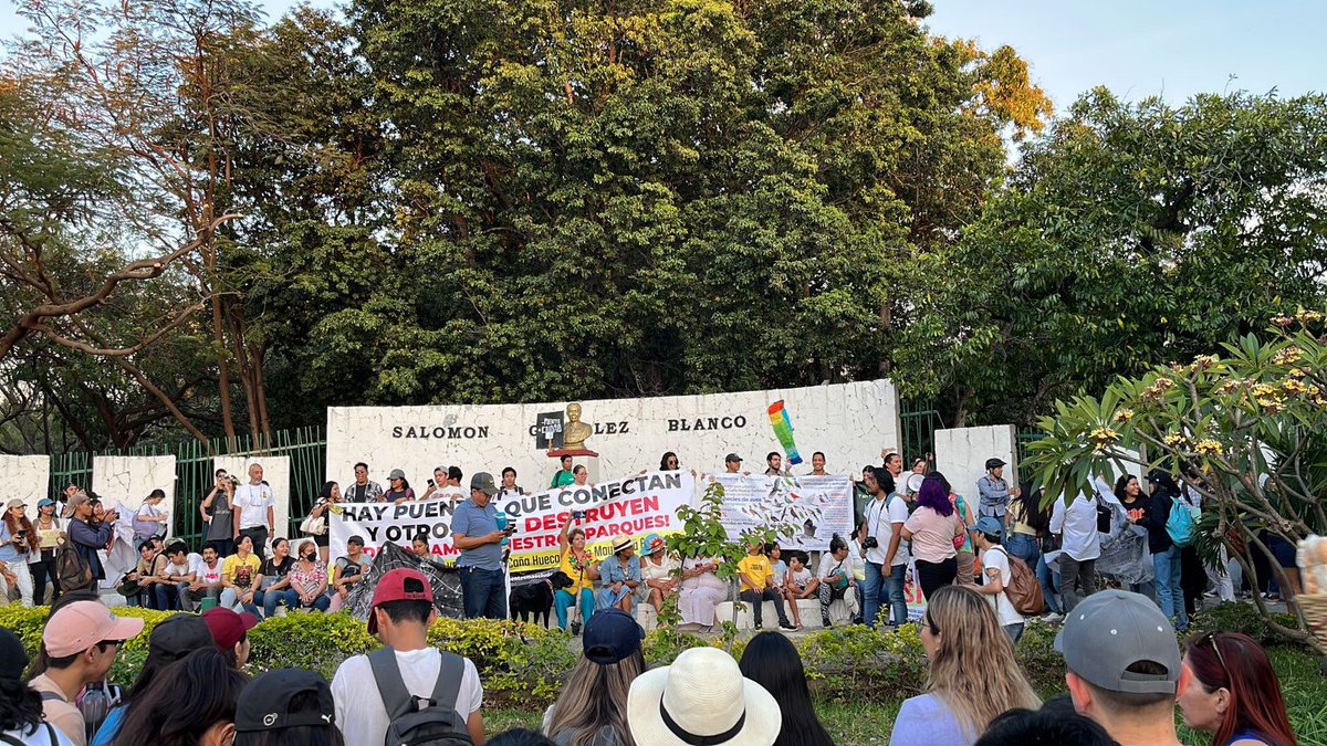 MasCiudadTGZ's tweet photo. @PatyArmendariz Debe ser escándalo nacional que 60% de TODO el $ de obra pública de #Chiapas  pretende irse a 2.9 km de viaducto fragmentando 3 parques y el Río, en medio de #TGZ  donde 90% nos movemos a pie o combi ¡sin estar en ningún plan de desarrollo ni responder a estudio origen destino! https://t.co/8UanslYFNK