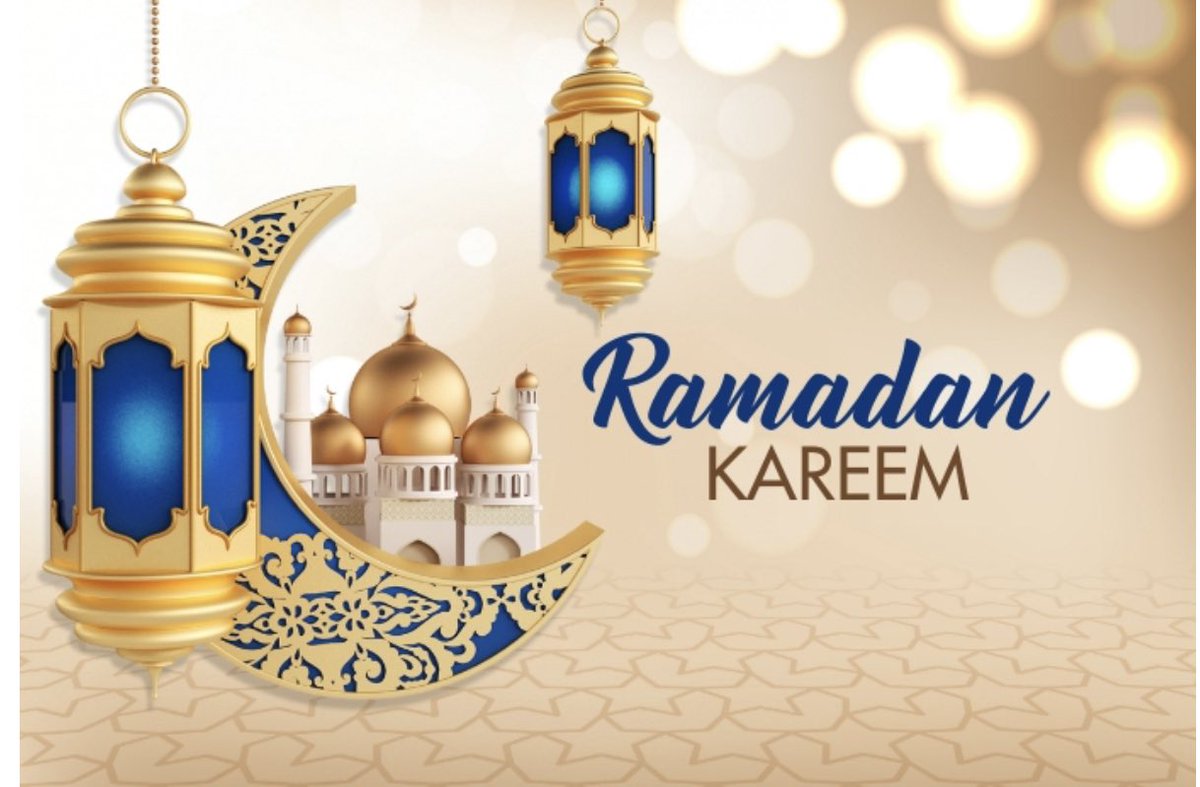 May this holy month of Ramadan be filled with blessings for all. #RamadanKareem