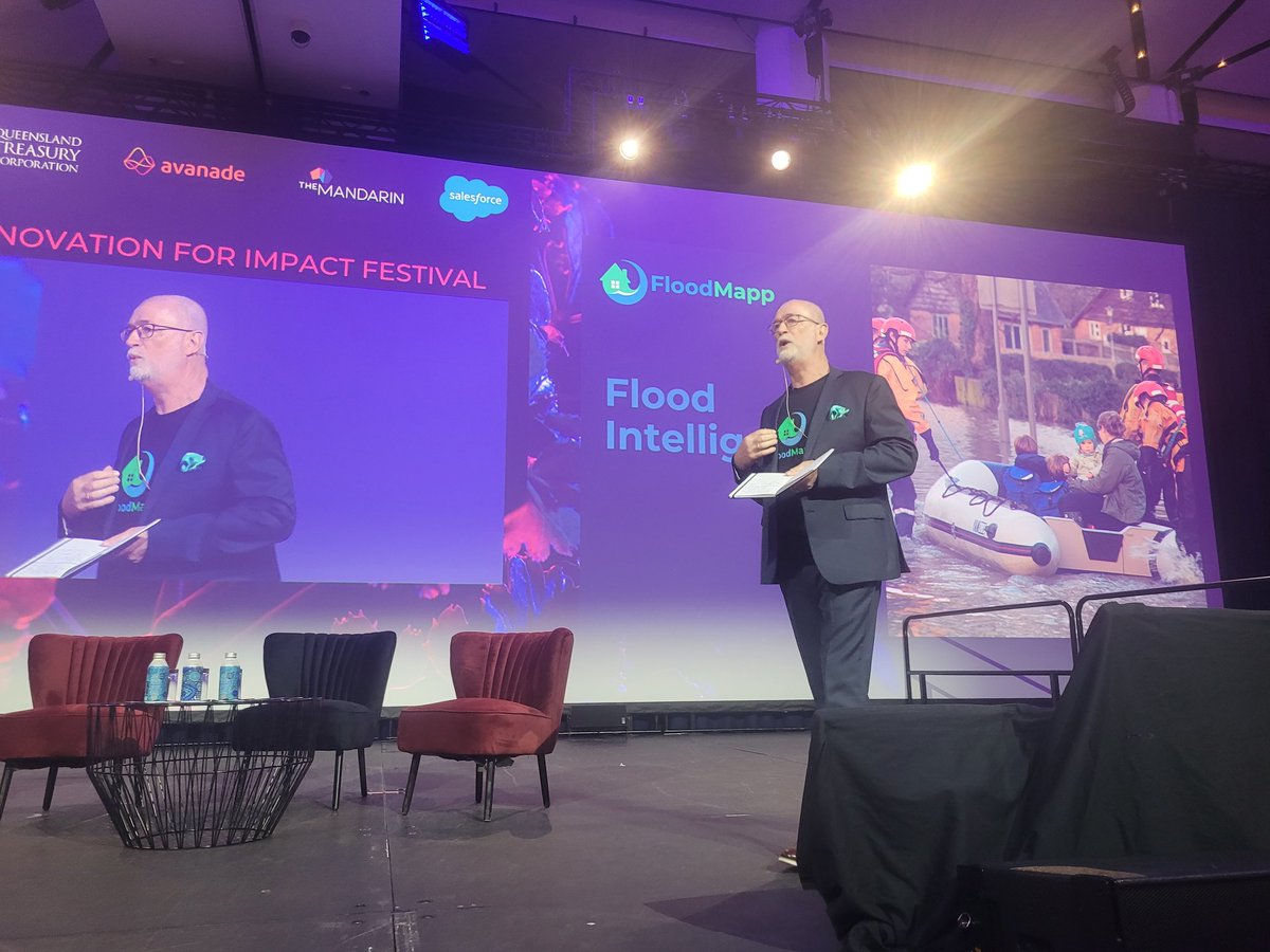 Bruce at FloodMapp shares how their use of quality data and AI can reduce suffering in local communities during floods. Real-time and forecast information enables them to deliver life-saving actions. #Biig2023