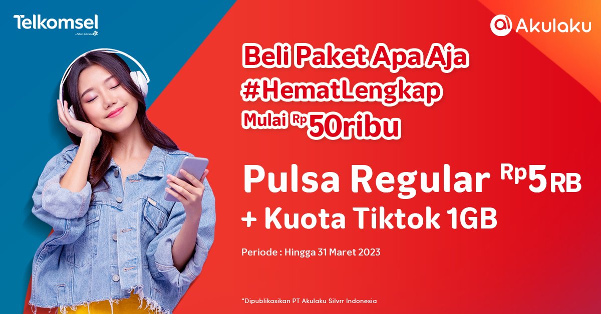 akulakuID's tweet photo. Mau ucapin selamat berpuasa buat semua orang tapi takut habis pulsa + kuota? Ganti aja ke Telkomsel Paket #HematLengkap! 

Info belinya ada di sini 👉 https://t.co/lNMxOZOmqt

#AkulakuIndonesia #Telkomsel #PromoKuota #PromoInternetan #InfoPromo https://t.co/3R71MxEJ3l