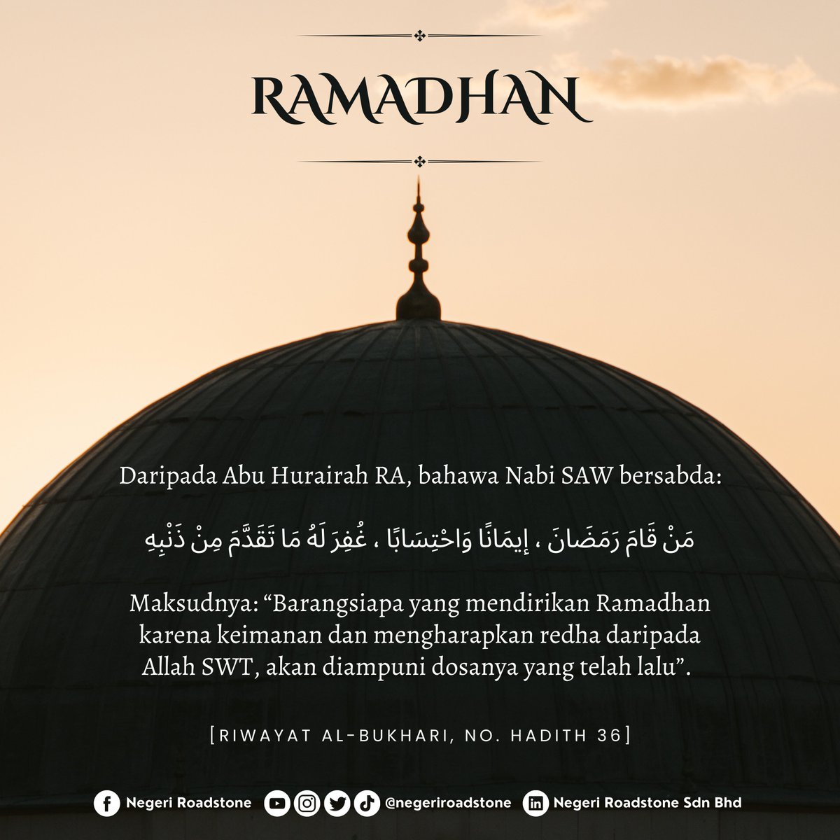 negeriroadstone's tweet photo. #hadis #negeriroadstone #nrsb https://t.co/pFkoR3iByL