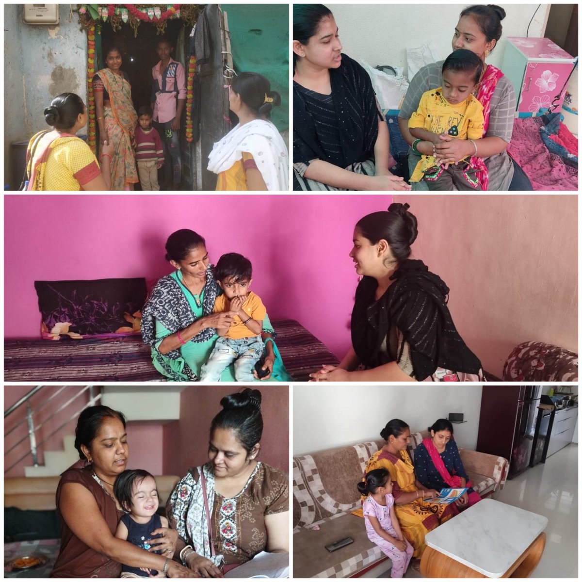 #PoshanPakhwada2023 activities at #anganwadi centers .. #millets promotion #swachhatapakhwada #handwasing #poshanvatika #nutrigarden #homevisits #counselling  #communication #janandolan #CommunityEngagement #communitymobilization