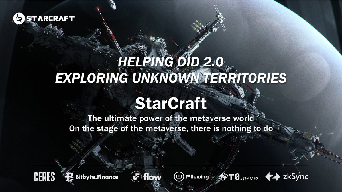 Starcraft_vip's tweet photo. 🪐Helping #DID2.0, exploring unknown territories
🔥#StarCraft
👊The ultimate power of the #metaverse world
🚄On the stage of the metaverse, there is nothing to do https://t.co/NsiSV6pkpd