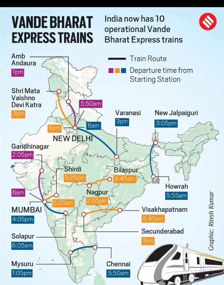 Image Bhopal-New Delhi Vande Bharat Train - Timing, Ticket Fare