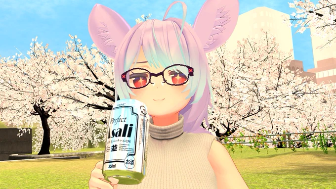 #VRChat 25日はVRC新春飲み会よーーー!21:30から開始です!!数カ月ぶりのお酒じゃあああおつまみと飲み物持って皆来てね!皆の酔い具合によってはゲームも行います。発案はいつもの通りリジェネニキです 