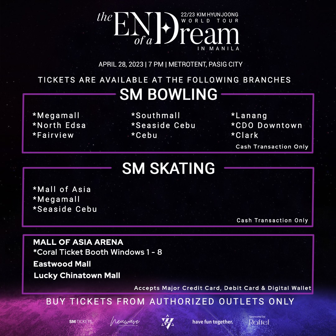Please standby for the registration link of TICKET PRESALE! We will drop it later at 6PM.

📅Pre-sale: March 25, 2023
📅General Selling: March 26, 2023 via SM tickets
#TEDinManila #KHJinManila