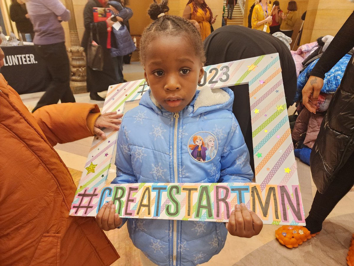 AmyRamaker's tweet photo. Kids held space at the capital in all their glory today! Can you tell them you won't call your legislators and ask them to say yes for MN children?! I didn't think so! ☎️📱🫶👩🏼‍🍼#GreatStartMN #mnleg #AllInForOurKids #OurMostImportantMNCitizens https://t.co/aROYPRWJvj