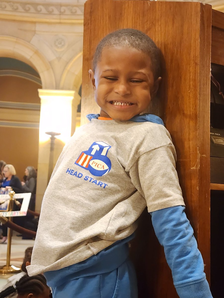 AmyRamaker's tweet photo. Kids held space at the capital in all their glory today! Can you tell them you won't call your legislators and ask them to say yes for MN children?! I didn't think so! ☎️📱🫶👩🏼‍🍼#GreatStartMN #mnleg #AllInForOurKids #OurMostImportantMNCitizens https://t.co/aROYPRWJvj