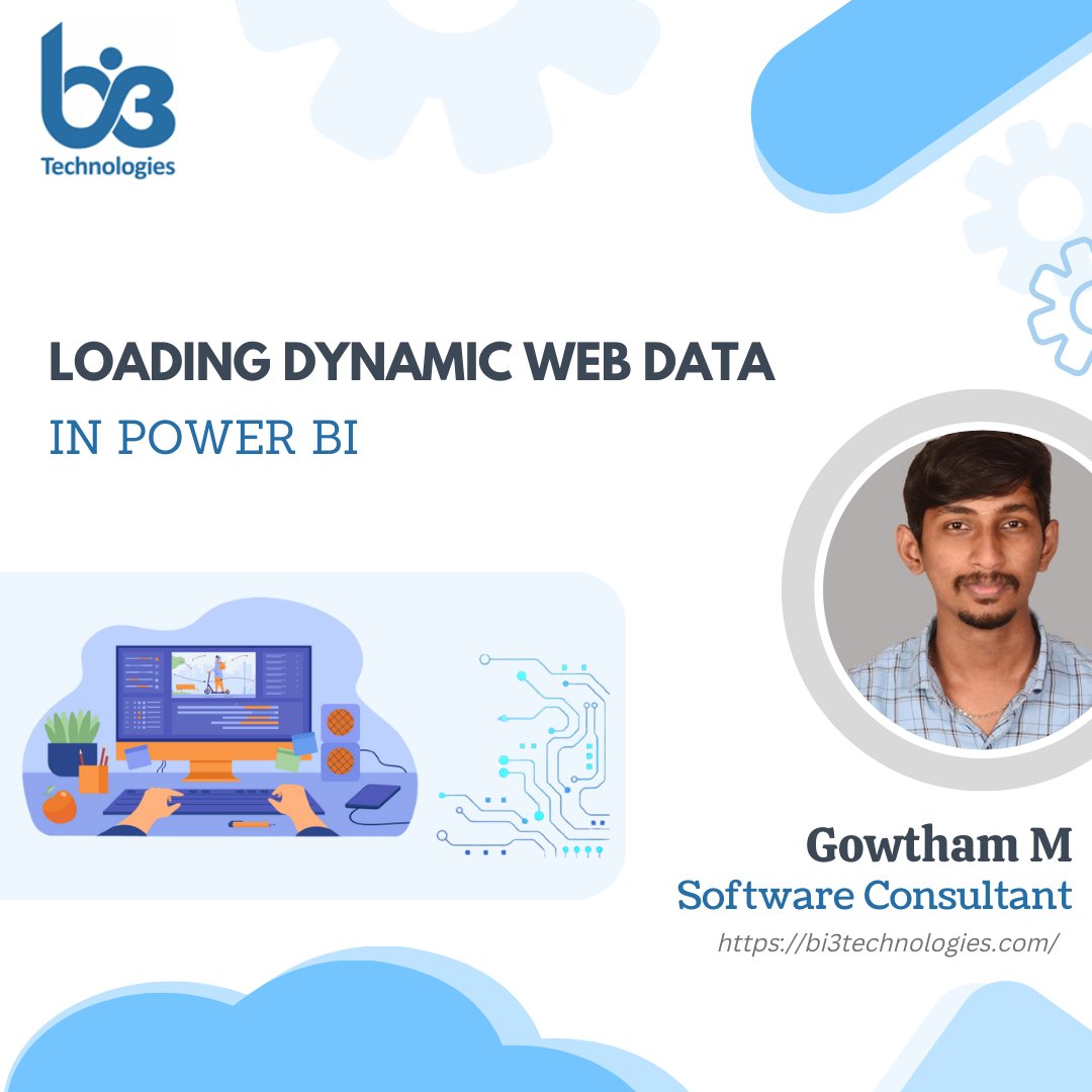 Bi3Technologies's tweet photo. Hi, Here is another blog by our technophile Gowtham Madheshwaran.
Next blog coming soon!!!

#bi3 - https://t.co/xwS8WDKYPG

Blog Post - https://t.co/RlRrrxvLcW

#PowerBi #DAX #PowerQuery #DynamicData #Webdataloading #blogs #bi3 #bi3technologies https://t.co/dB6dIWoVyM