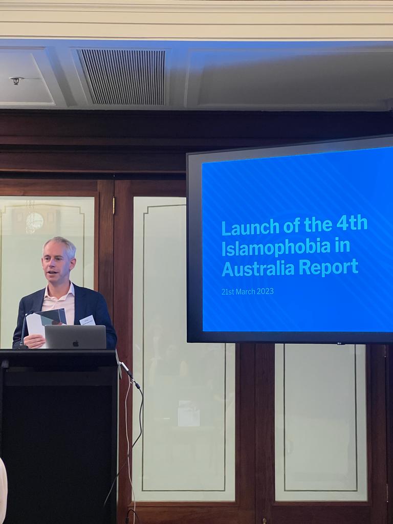 Our 4th #IslamophobiainAustralia report was launched in Canberra on the #InternationalDayfortheEliminationofRacialDiscrimination with an impressive line of speakers: 2 ministers, 2 senators and 2 MPs...