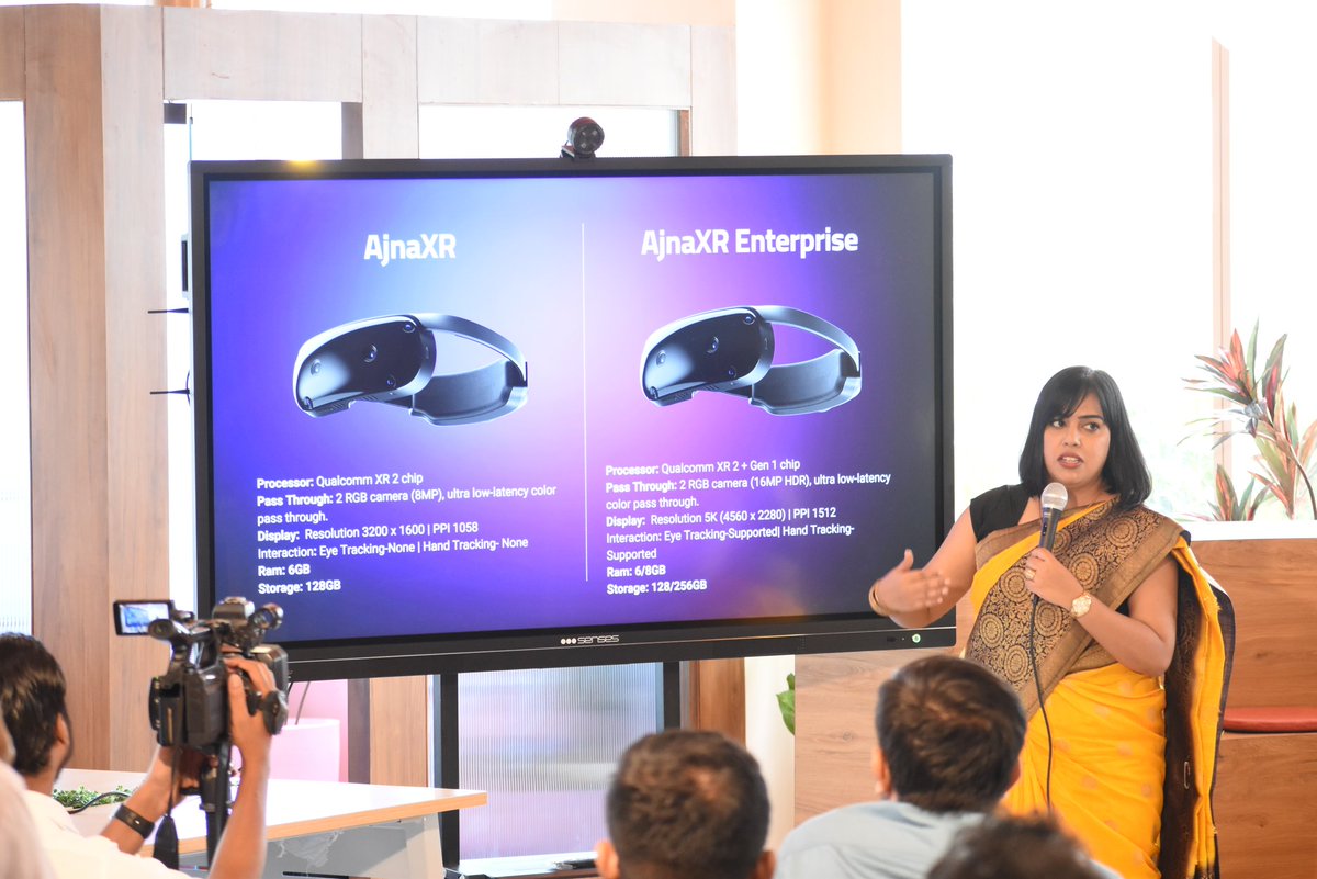 ajnalens's tweet photo. Last week, AjnaLens hosted an offline XR Meet-up where several XR Experts and Pioneers interacted and shared knowledge with the XR Creators and Enthusiasts.
#AjnaCreator #AjnaCreatorMeet #AjnaCreatorProgram https://t.co/tEPsxhQE6h