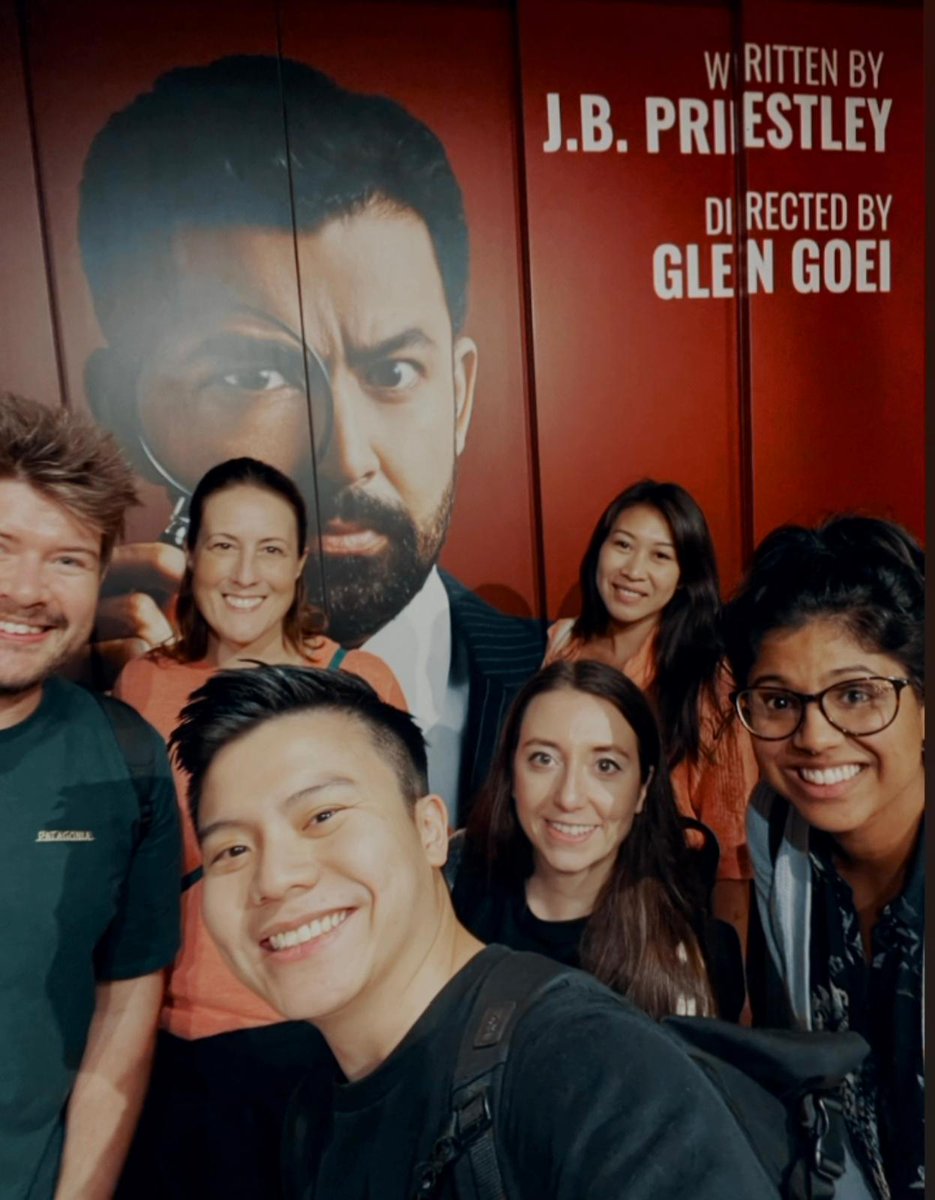 The first English trip I've organised since 2019 (it's rare we get a set text live in Singapore). 62 Y10 students exceptionally well behaved at this evening performance of 'An Inspector Calls' with a Singaporean twist! Couldn't do it without a great English dept to support!