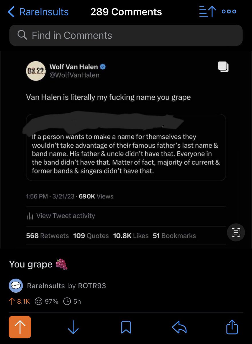 Wolf Van Halen tweet media