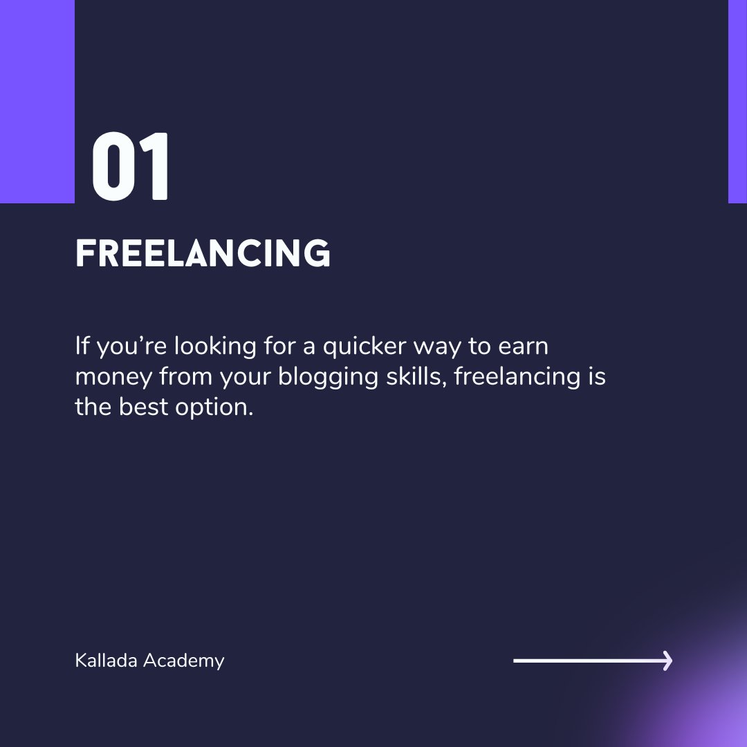 KalladaAcademy's tweet image. Here are a few tips to monetize your blog. 
Let us know which one would you try first?

#monetization
#blogincome
#noadsense
#affiliatemarketing
#sponsoredcontent